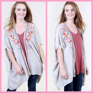 ALTAR’D STATE | “Allier” Embroidered Kimono